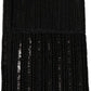 Dolce & Gabbana Black Sequin Cotton Knit Mid Calf Accessory Socks