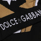Dolce & Gabbana White Polka Dot Over The Calf Accessory Socks