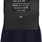 Dolce & Gabbana Navy Blue Wool Crest Logo Knee High Accessory Socks