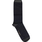 Dolce & Gabbana Men Black Cotton Polka Dot Mid Calf Accessory Socks