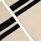 Dolce & Gabbana Cream Wool Thigh High Leg Warmer Accessory Socks