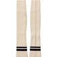 Dolce & Gabbana Cream Wool Thigh High Leg Warmer Accessory Socks