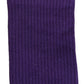 Dolce & Gabbana Violet Cotton Ribbed Mid Calf Women Accessory Socks