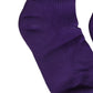 Dolce & Gabbana Violet Cotton Ribbed Mid Calf Women Accessory Socks