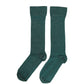 Dolce & Gabbana Dark Green Viscose Logo Mid Calf Accessory Socks