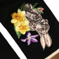 Dolce & Gabbana Black Rabbit Floral Wool Mid Calf Accessory Socks