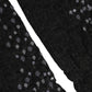 Dolce & Gabbana Dark Gray Sequined Wool Knee High Accessory Socks