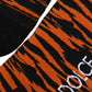 Dolce & Gabbana Orange Black Tiger Stripe Knee High Accessory Socks