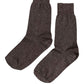Dolce & Gabbana Dark Brown Viscose Mid Calf Accessory Socks