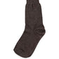 Dolce & Gabbana Dark Brown Viscose Mid Calf Accessory Socks