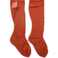 Dolce & Gabbana Orange Knee High Sheer Nylon Accessory Socks