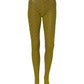 Dolce & Gabbana Green Nylon Fishnet Pantyhose Stockings Socks
