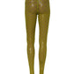 Dolce & Gabbana Green Nylon Fishnet Pantyhose Stockings Socks