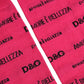 Dolce & Gabbana Pink Cotton Logo Print Mid Calf Accessory Socks