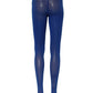 Dolce & Gabbana Blue Nylon Tights Stocking Pantyhose Socks