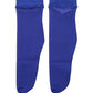 Dolce & Gabbana Royal Blue Mid Calf Sheer Nylon Accessory Socks