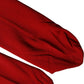 Dolce & Gabbana Red Nylon Tights Stocking Pantyhose Socks