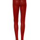 Dolce & Gabbana Red Nylon Tights Stocking Pantyhose Socks