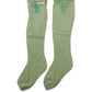 Dolce & Gabbana Green Knee High Sheer Nylon Accessory Socks