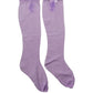 Dolce & Gabbana Purple Knee High Sheer Nylon Accessory Socks
