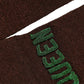 Dolce & Gabbana Brown Embroidered Cotton Mid Calf Accessory Socks