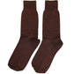 Dolce & Gabbana Dark Brown Viscose Mid Calf Accessory Socks