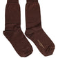 Dolce & Gabbana Dark Brown Viscose Mid Calf Accessory Socks