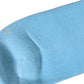 Dolce & Gabbana Light Blue Cotton Ribbed Mid Calf Accessory Socks