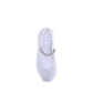 Jimmy Choo White Polyurethane Ballet Flats