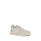 Fendi White Calf Leather Bos Taurus Athletic Sneakers