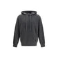Laneus Gray Cashmere Hoodie