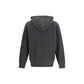 Laneus Gray Cashmere Hoodie