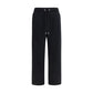 Ami Paris Black Cotton Joggers (Workout Pants)