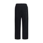 Ami Paris Black Cotton Joggers (Workout Pants)