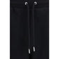 Ami Paris Black Cotton Joggers (Workout Pants)