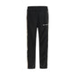 Palm Angels Black Polyester Joggers (Workout Pants)