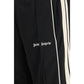 Palm Angels Black Polyester Joggers (Workout Pants)