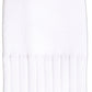 Dolce & Gabbana White Cotton Ribbed Logo Over The Calf Women Socks