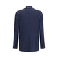 Vivienne Westwood Blue Wool Oves Aries Full-Length Jacket