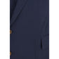 Vivienne Westwood Blue Wool Oves Aries Full-Length Jacket