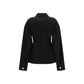 Max Mara Black Wool Oves Aries Coat
