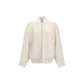 Max Mara Beige Wool Oves Aries Full-Length Jacket