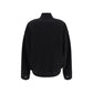 Max Mara Black Wool Oves Aries Full-Length Jacket