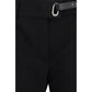 Max Mara Black Viscose Casual Pants