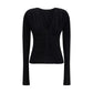 Max Mara Black Viscose Dress Shirt