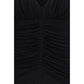 Max Mara Black Viscose Dress Shirt