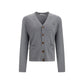 Vivienne Westwood Gray Cotton Cardigan