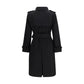 Burberry Black Cotton Coat
