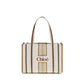 Chloé Beige Cotton Shoulder Bag