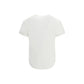 Fendi White Cotton T-Shirt